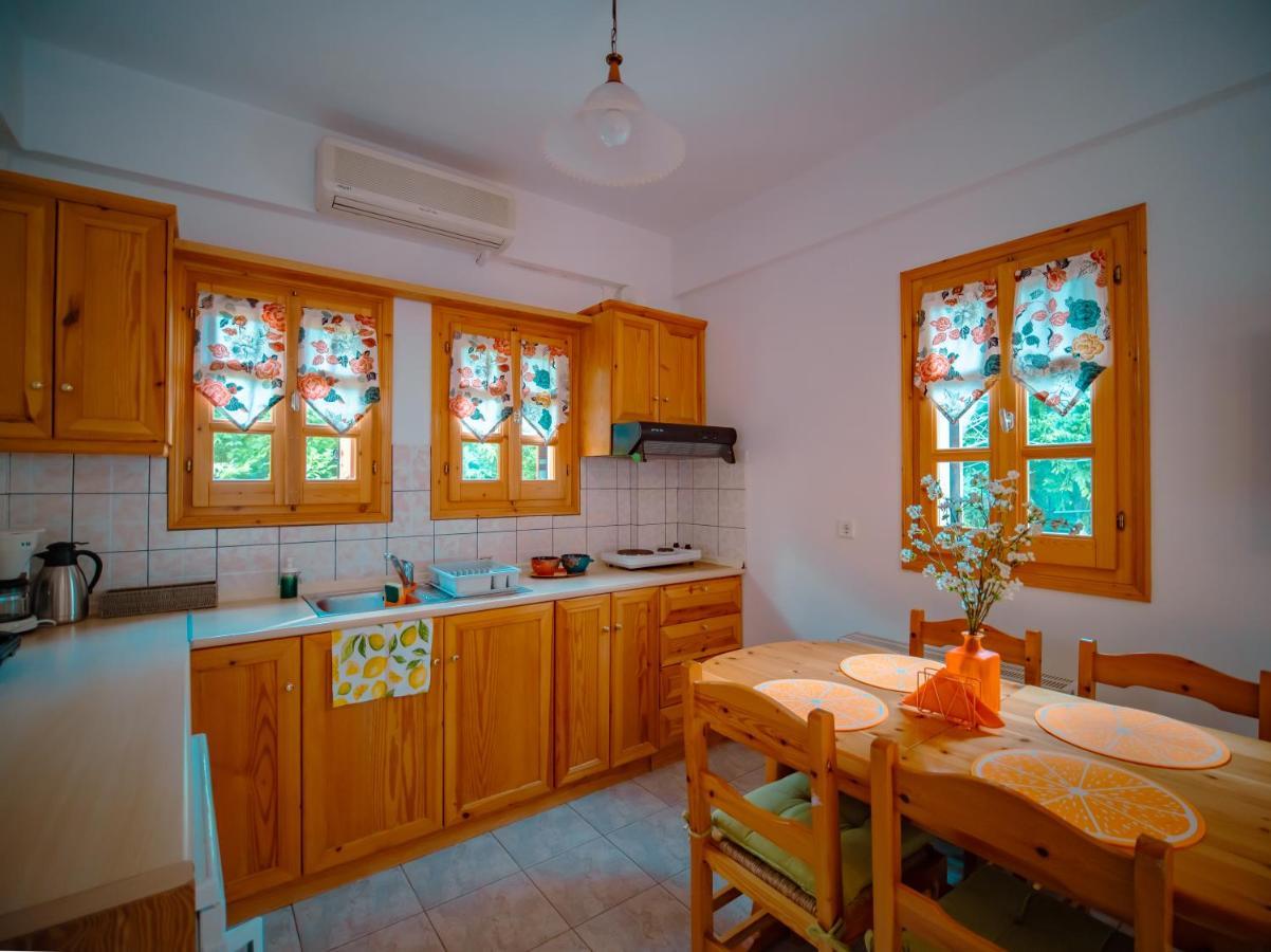 Orange House For Big Families In Damouchari - Delicious Houses Esterno foto