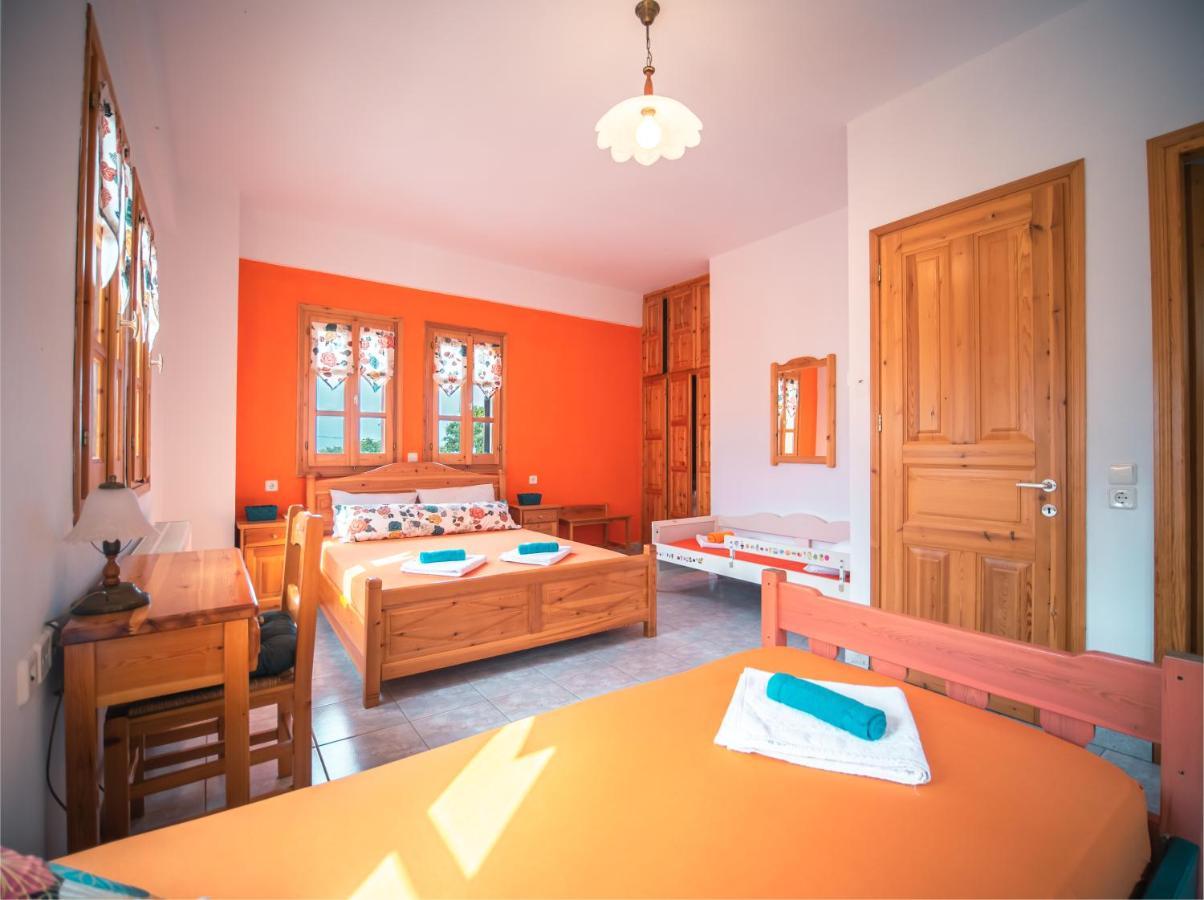 Orange House For Big Families In Damouchari - Delicious Houses Esterno foto