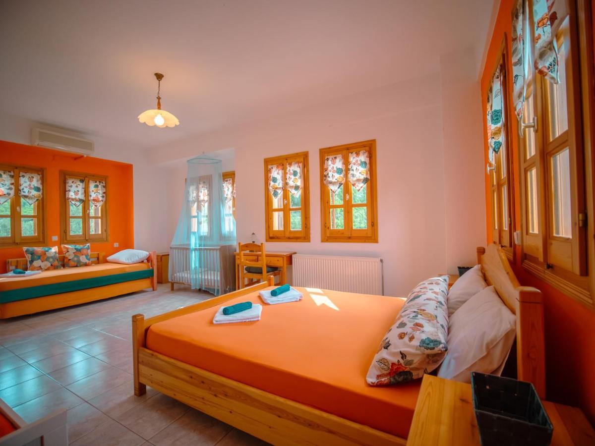 Orange House For Big Families In Damouchari - Delicious Houses Esterno foto