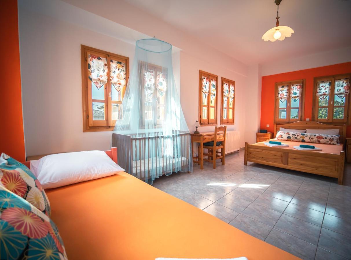 Orange House For Big Families In Damouchari - Delicious Houses Esterno foto